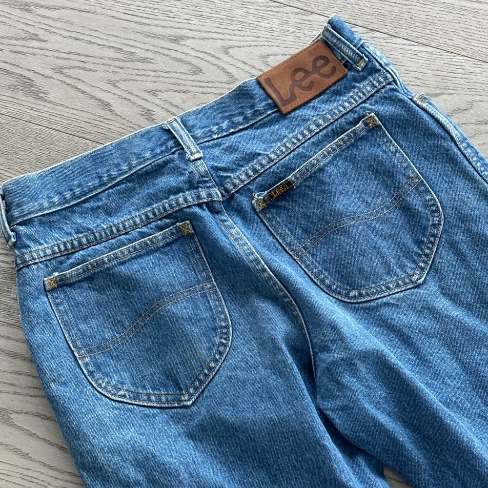 Blue Vintage Lee Denim Jeans Made in Canada
